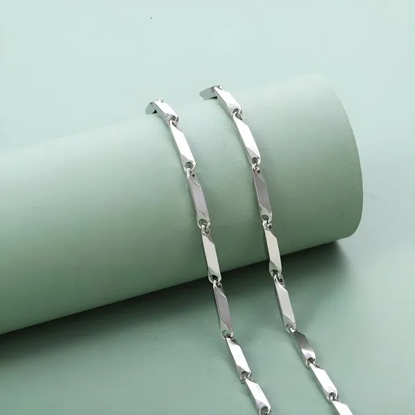 ✨ স্টেইনলেস স্টিল মেলন সিড চেইন নেকলেস ✨