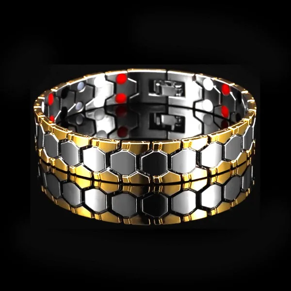 Long Rui cross-border hot diamond double point European and American men's bracelet magnet detachable bracelet spherical magnetic bracelet