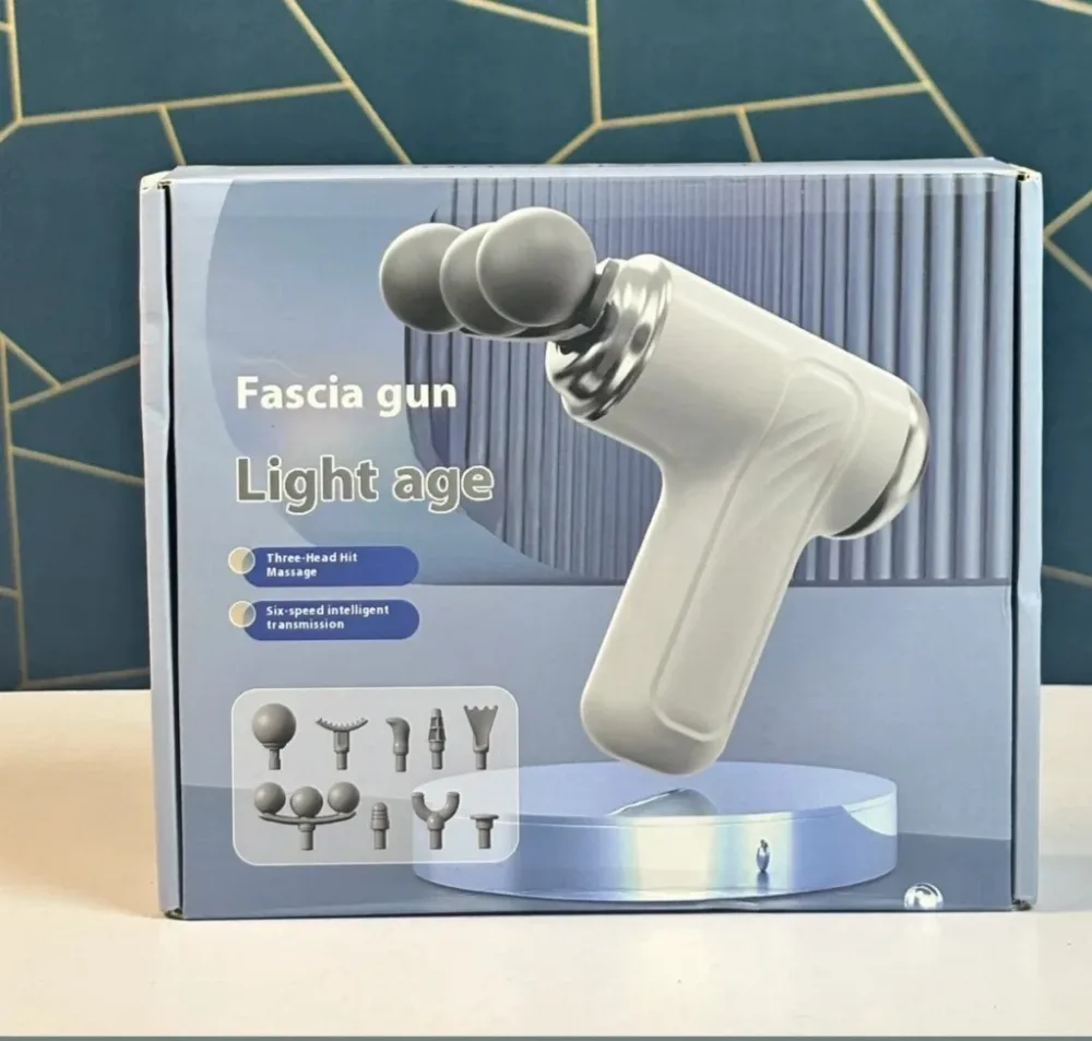 Three-Head Fascial Gun
