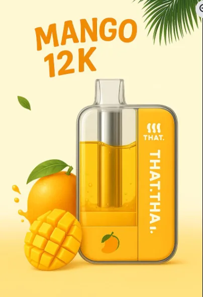 THAT.THAT. 12000puffs Full Kit mango