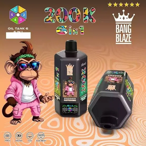 **Bang Blaze 200K 6-in-1 Disposable Vape**