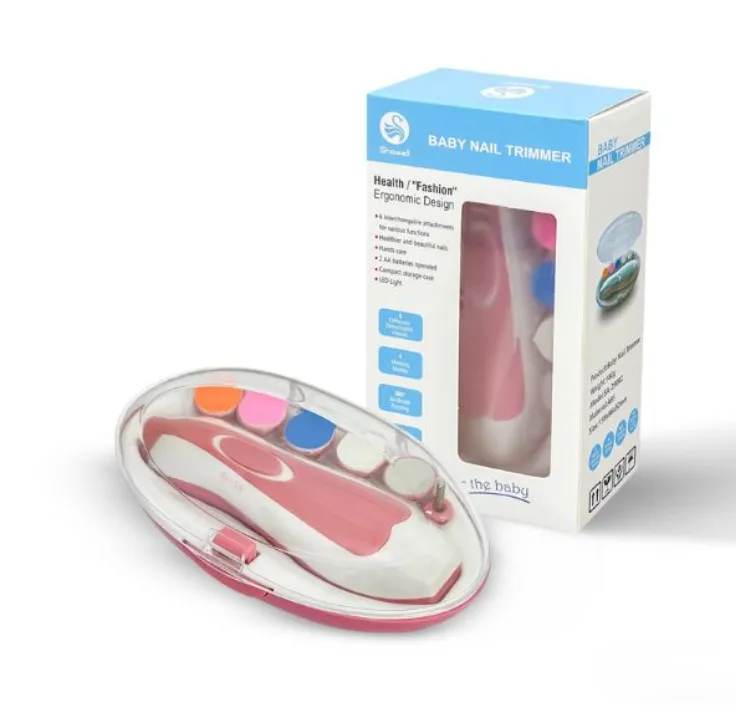 Electric baby nail trimmer and manicure set