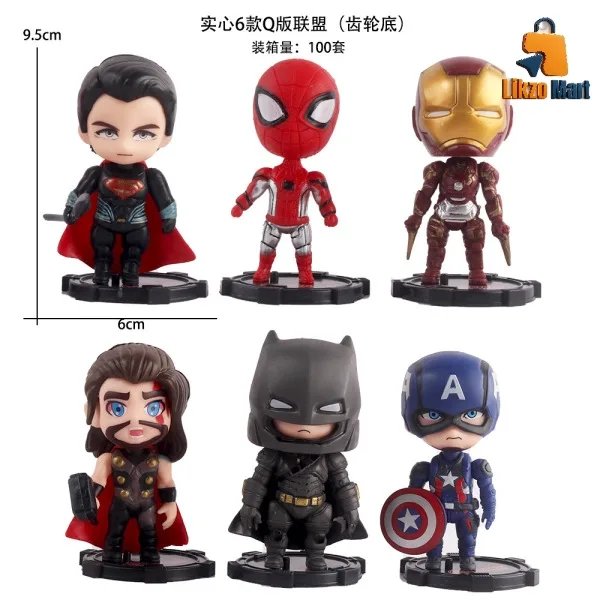 Cross-Border Venom Red Massacre Spider-Man Hulk Superhero Avengers Iron Man Captain America