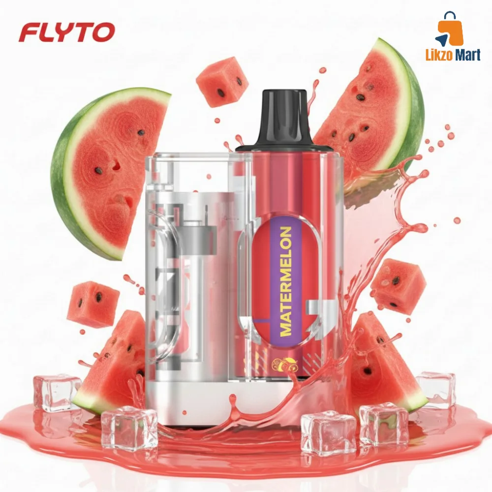 Flyto Switch 6000 Puffs Disposable Pod Kit – Rechargeable, 8ml E-liquid, Type-C Charging