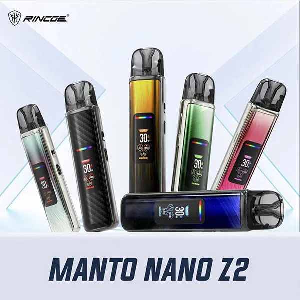 Vape Rincoe Manto Nano A2 Pod System Kit 1000mAh 2ml new (60ml Flavour Juice free)