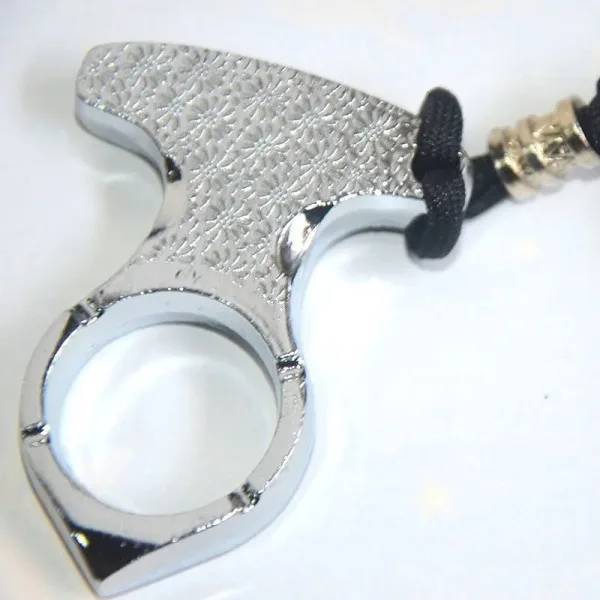 Single-Finger Ring Buckle Keychain Outdoor Men's and Women's Self-Defense