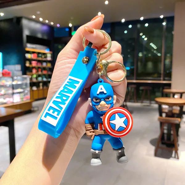 Avengers Alliance Keychain Doll Pendant