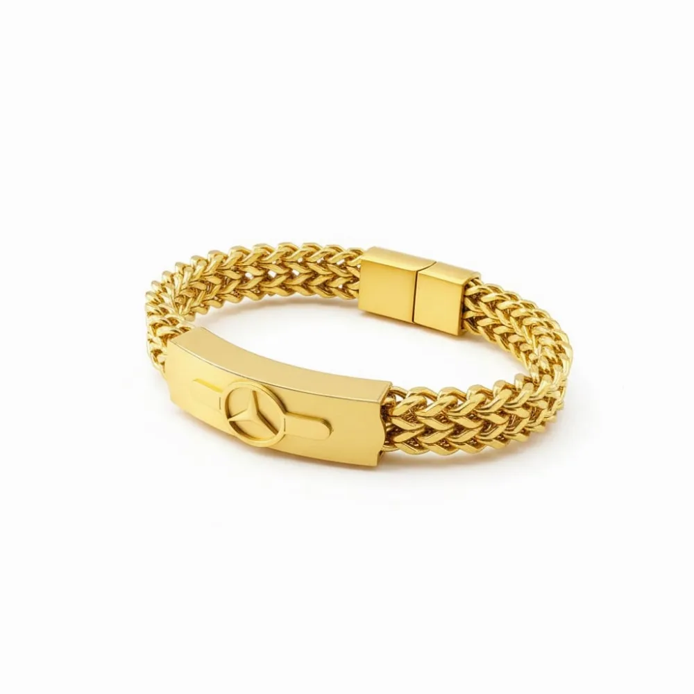 new bracelet for man and boys and kids New style Men Cuban Link Chain Bracelet Shiny Rhinestone Inlaid Bangle Jewelry