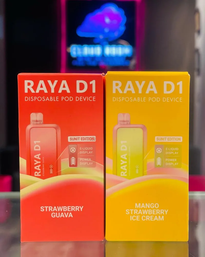 Elifbar RAYA D1-13k puffs ALL Flavours