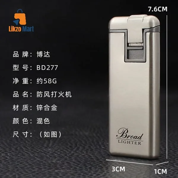 Premium quality inflatable creative metal windproof red flame cigarette lighters😍