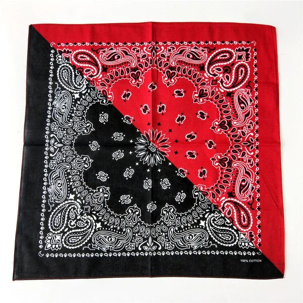 Cotton and Linen Small Square Scarf men's New Spring and Autumn Summer Fashion All-match Korean Style Headscarf Work Hip-hop Scarf style