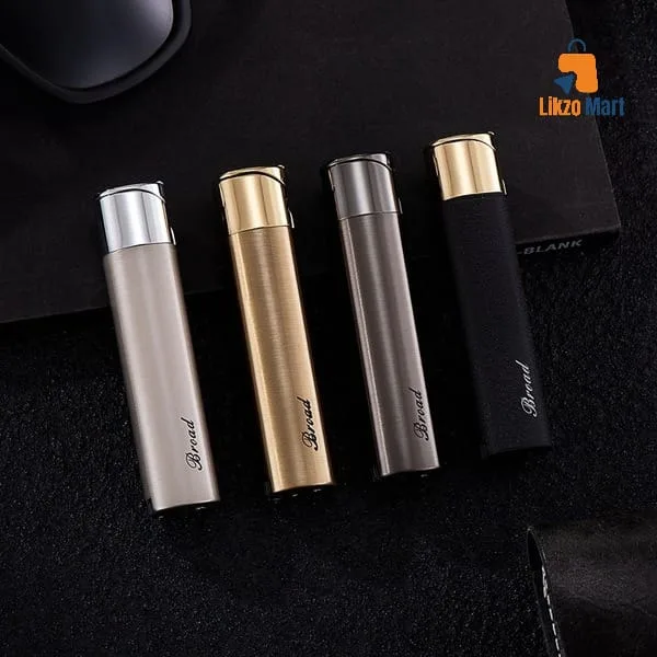 Premium Quality Business Gift Metal Windproof Straight Lighter BD436  🔥