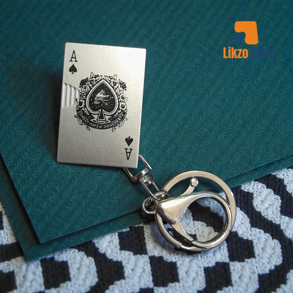Creative Mini Poker Lighter with Pendant