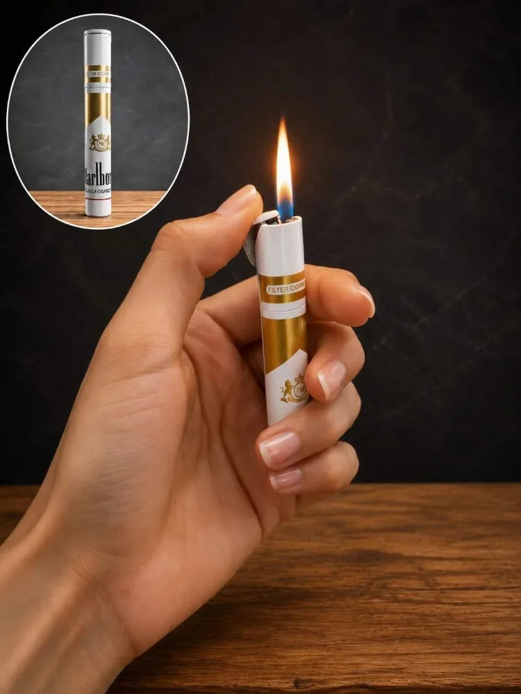 Slim Marlboro Gas Lighter