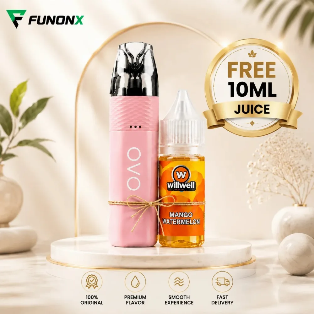 OVO pod system –with 10ml juice